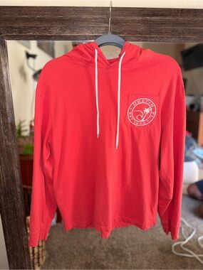 Destin, FL Red Hooded Long-Sleeve Shirt